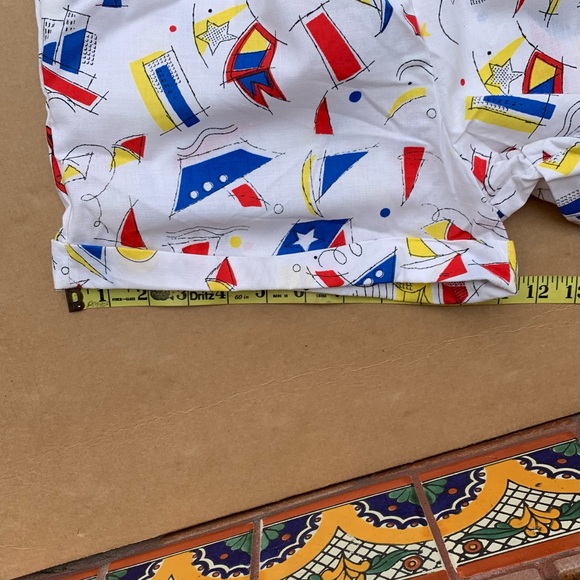 Vintage 80s sailing print romper, new with tags - Picture 13 of 14